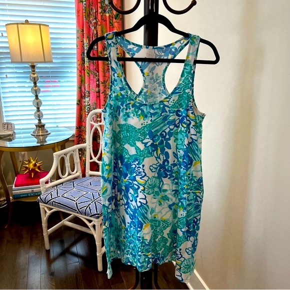 Lilly Pulitzer Monterey Cutout Trapeze Dress - M - Picture 1 of 3
